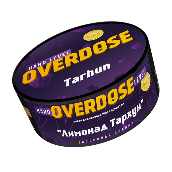 Табак Overdose Tarhun (Лимонад Тархун) 100 гр в Иркутске