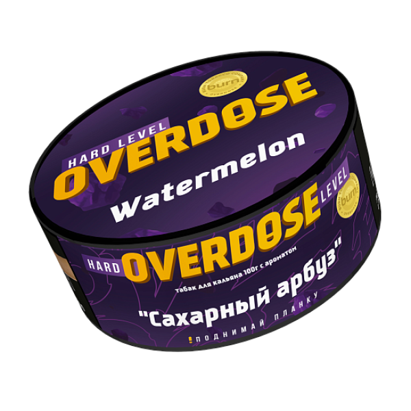 Табак Overdose Watermelon (Сахарный арбуз) 100 гр в Иркутске