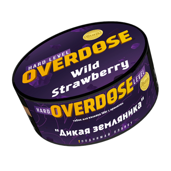 Табак Overdose Wild Strawberry (Дикая земляника) 100 гр в Иркутске
