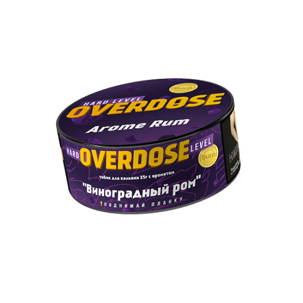 Табак Overdose Aroma Rum (Виноградный ром) 25 гр в Иркутске