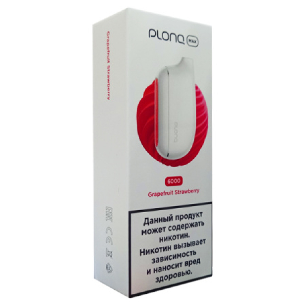 Plonq Max Grapefruit Strawberry 6000 тяг в Иркутске