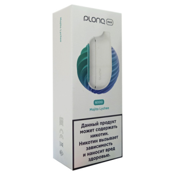 Plonq Max Mojito Lychee 6000 тяг в Иркутске