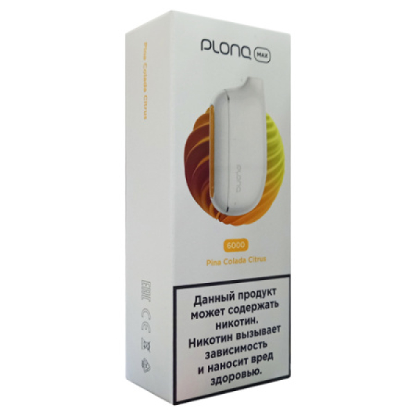Plonq Max Pina Colada Citrus 6000 тяг в Иркутске
