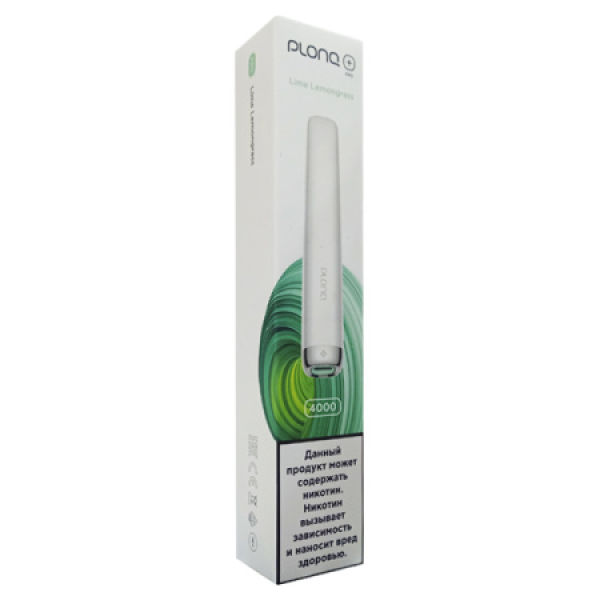 Plonq Plus Pro Lime Lemongrass 4000 тяг в Иркутске