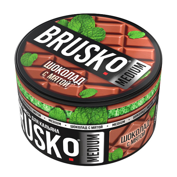 Смесь Brusko Шоколад с мятой 250 гр в Иркутске