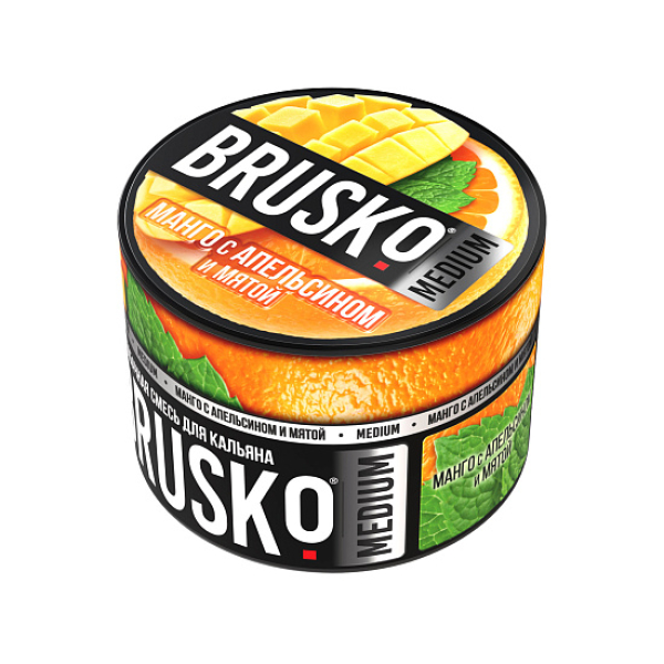 Смесь Brusko Манго с апельсином и мятой 50 гр в Иркутске