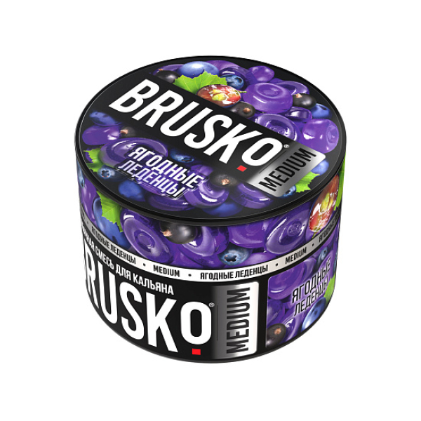 Смесь Brusko Ягодные леденцы 50 гр в Иркутске