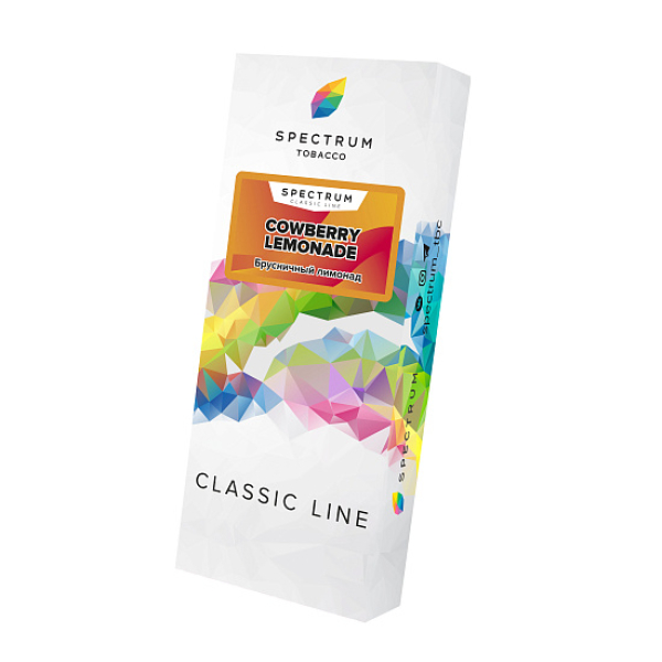 Табак SPECTRUM COWBERRY LEMONADE  100 грамм в Иркутске