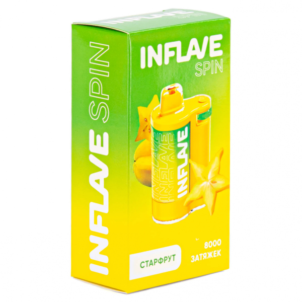 INFLAVE SPIN Старфрут (8000 затяжек) в Иркутске