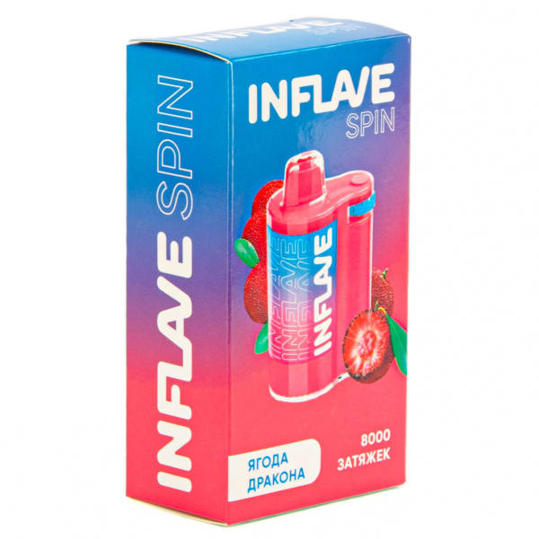 INFLAVE SPIN Ягода Дракона (8000 затяжек) в Иркутске