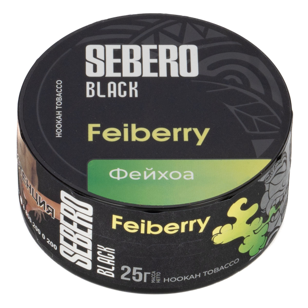 Табак Sebero Black Feiberry  25 грамм в Иркутске