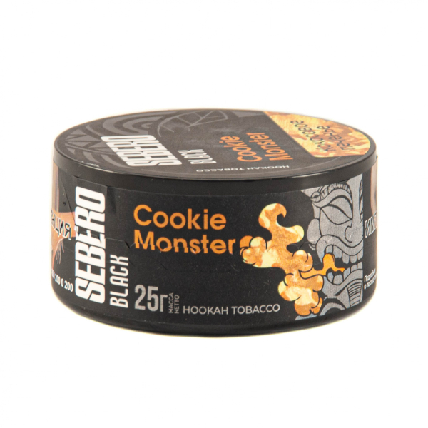 Табак Sebero Black Cookie Monster  25 грамм в Иркутске