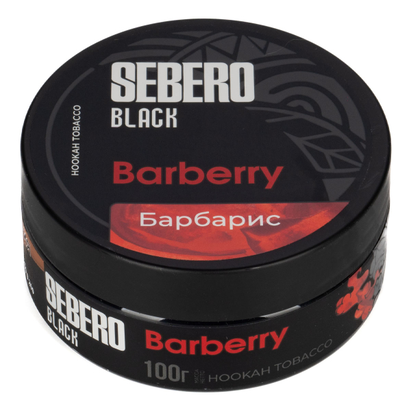 Табак Sebero Black Barberry  100 грамм в Иркутске