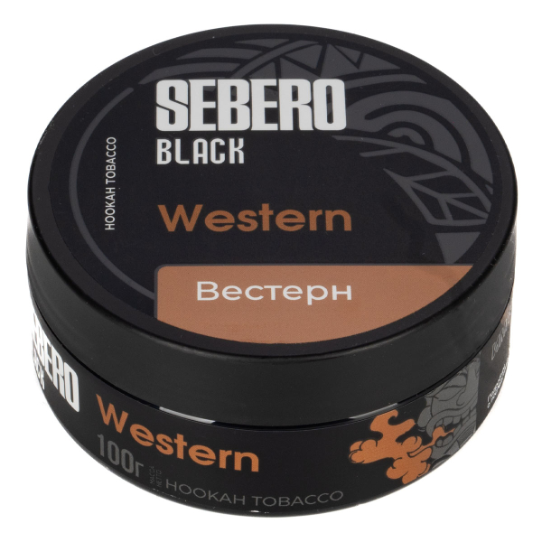 Табак Sebero Black Western  100 грамм в Иркутске