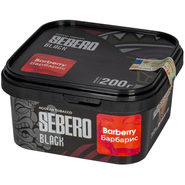 Табак Sebero Black Barberry  200 грамм в Иркутске