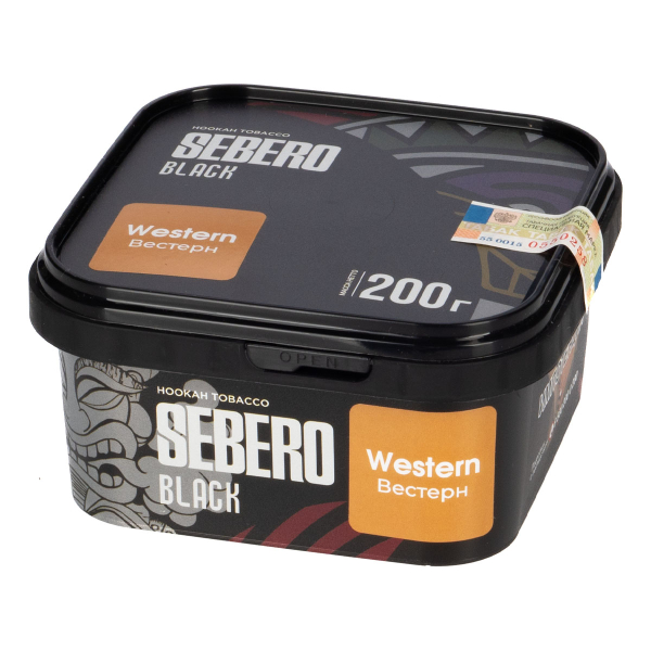 Табак Sebero Black Western  200 грамм в Иркутске