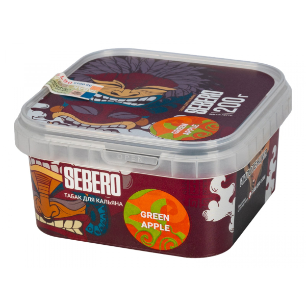 Табак Sebero Green apple  200 грамм в Иркутске