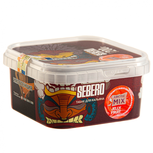 Табак Sebero Arctic Mix Jelly fruit  200 грамм в Иркутске