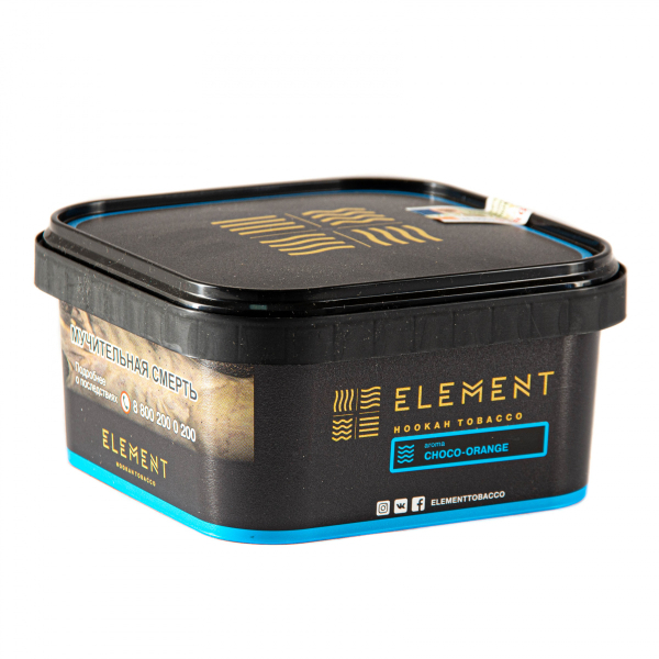 Табак Element ВОДА Choco-orange  200 грамм в Иркутске