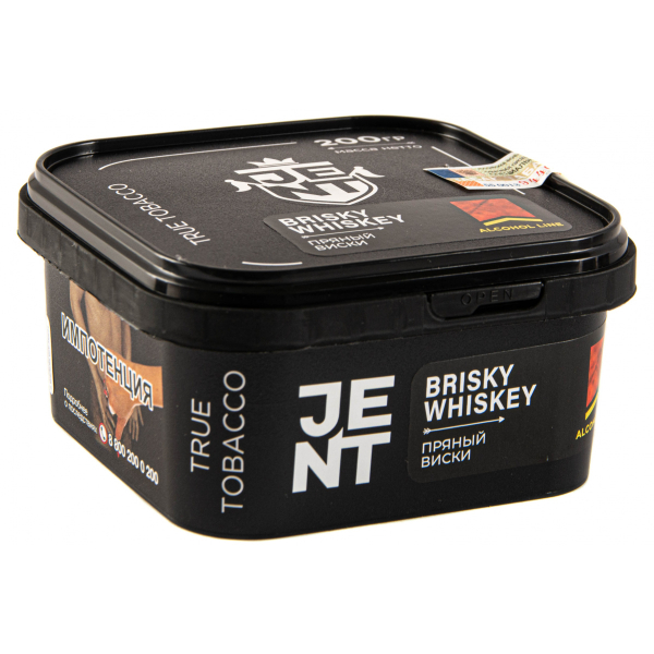 Табак JENT Brisky Whiskey (Пряный виски)  200 грамм в Иркутске