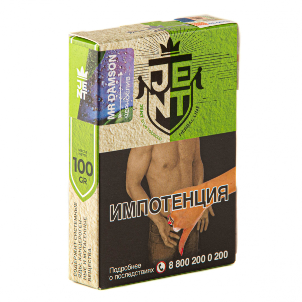 Табак JENT Mr Damson (Чернослив)  100 грамм в Иркутске