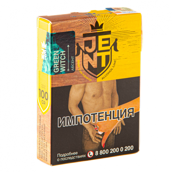 Табак JENT Green Witch (Абсент)  100 грамм в Иркутске