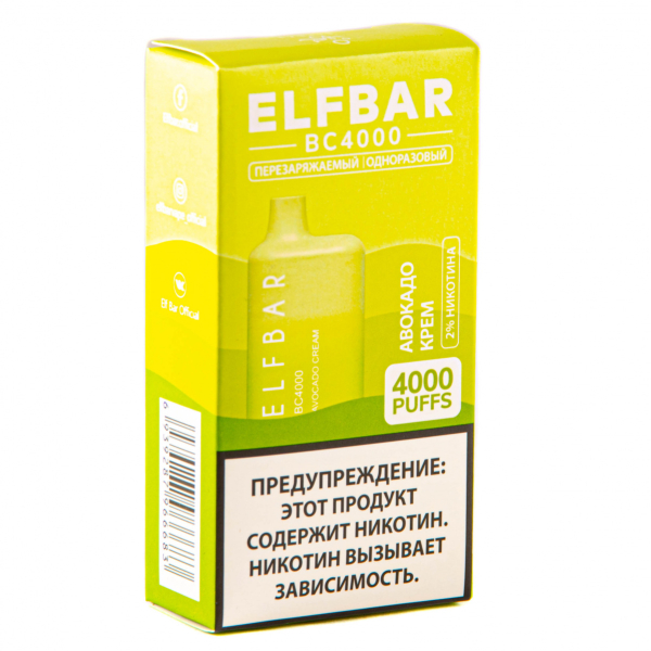 ELF BAR Avocado Cream (4000 затяжек) 20 мг в Иркутске