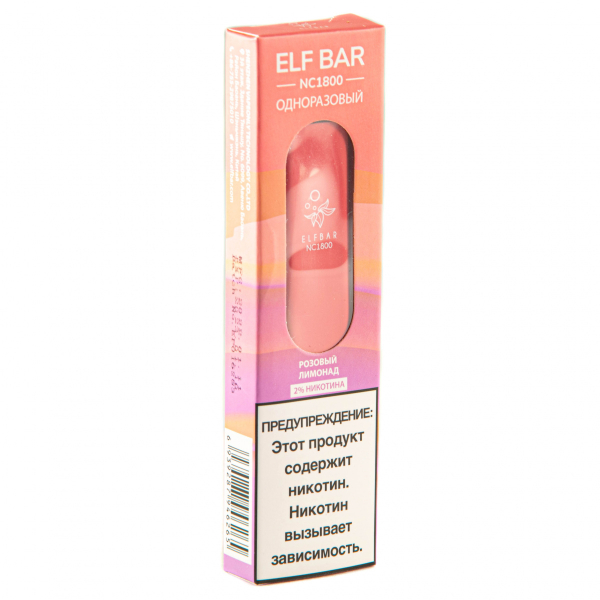 ELF BAR NC Pink Lemonade (1800 затяжек) 20 мг в Иркутске