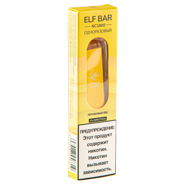 ELF BAR NC Peach Ice (1800 затяжек) 20 мг в Иркутске
