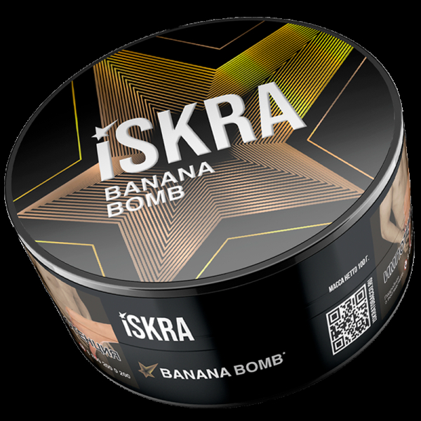 Табак ISKRA Вanana Bomb  100 грамм в Иркутске