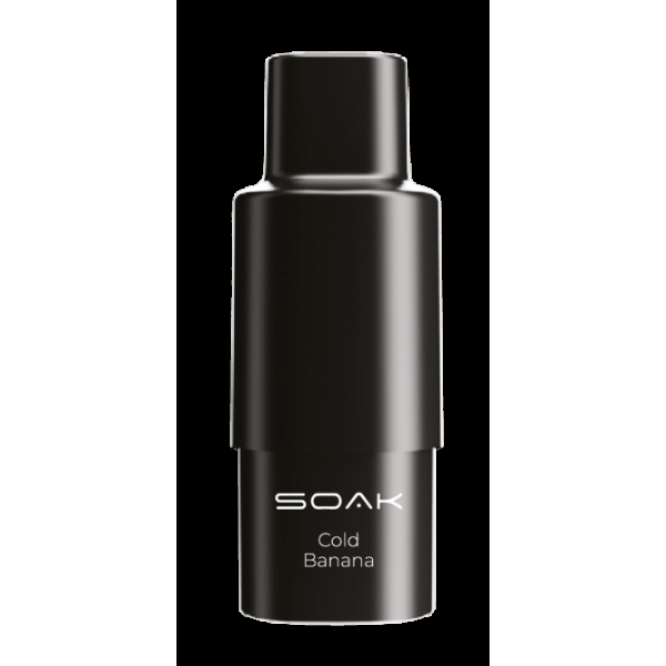 Картридж SOAK Q Холодный банан (1500 затяжек) в Иркутске