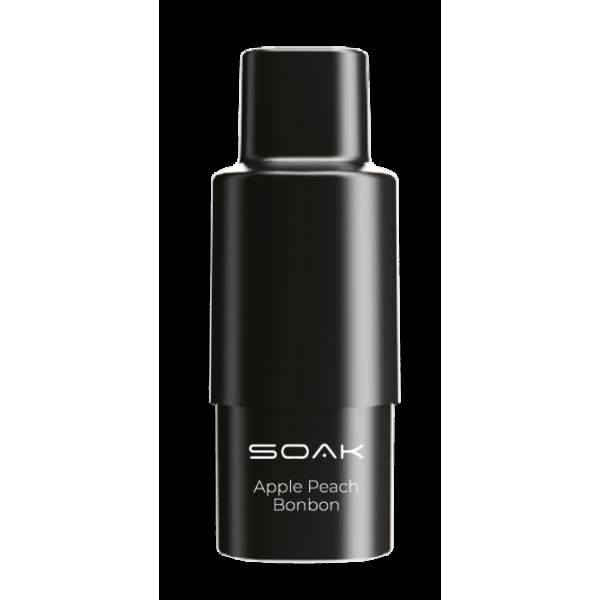 Картридж SOAK Q Яблоко-персик (1500 затяжек) в Иркутске