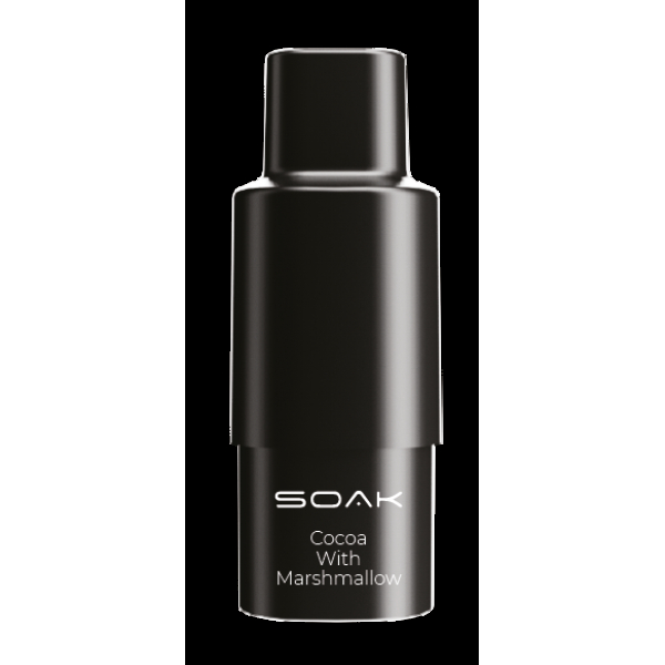 Картридж SOAK Q Какао с маршмеллоу (1500 затяжек) в Иркутске