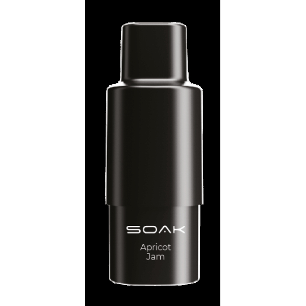 Картридж SOAK Q Абрикосовый джем (1500 затяжек) в Иркутске