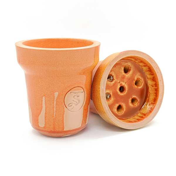 Чаша St Bowls Classic Glaze оранжевая в Иркутске