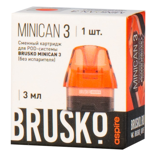 Картридж Brusko Minican 3 красный в Иркутске