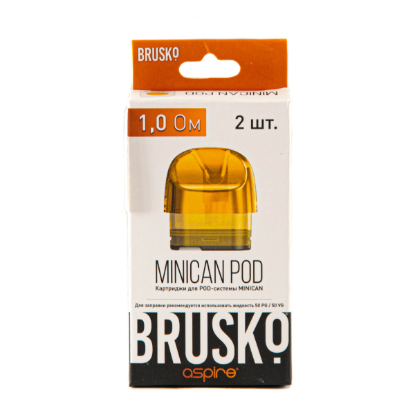 Картридж Brusko Minican жёлтый (2шт.) 1,0 в Иркутске