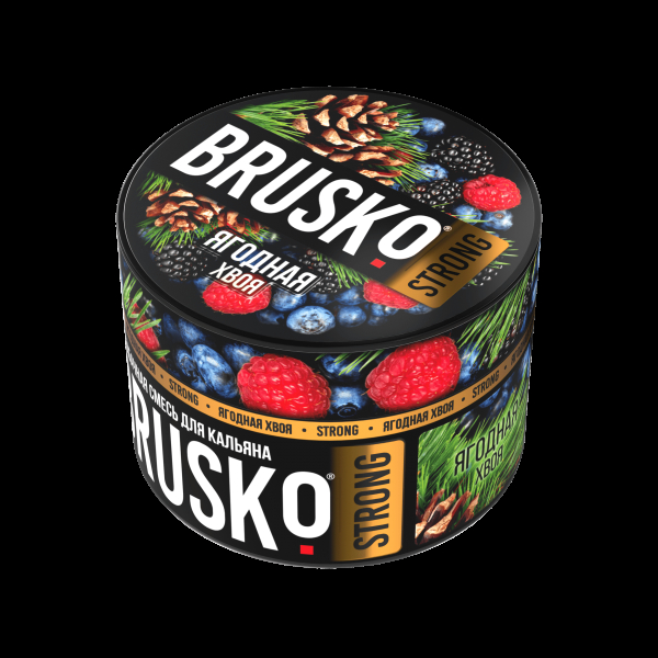 Смесь Brusko Strong ягодная хвоя  50 гр в Иркутске