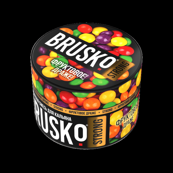 Смесь Brusko Strong фруктовое драже  50 гр в Иркутске