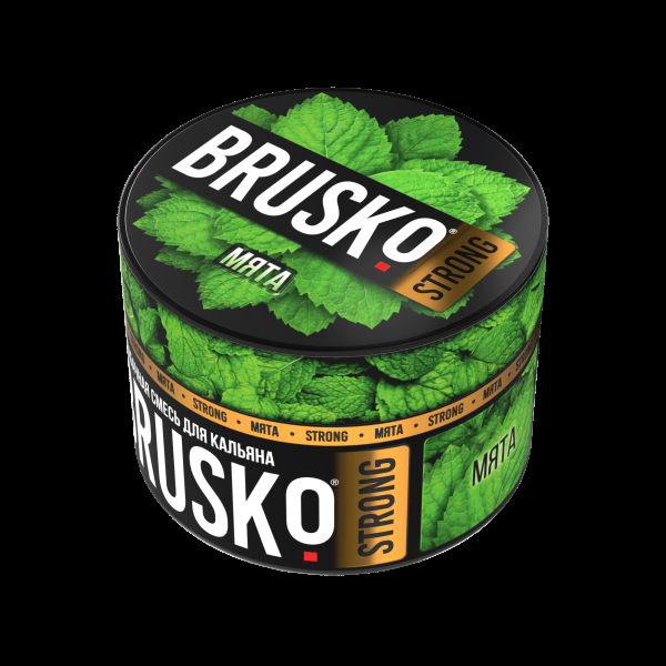 Смесь Brusko Strong мята  50 гр в Иркутске