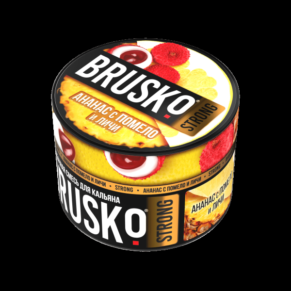Смесь Brusko Strong ананас с помело и личи  50 гр в Иркутске