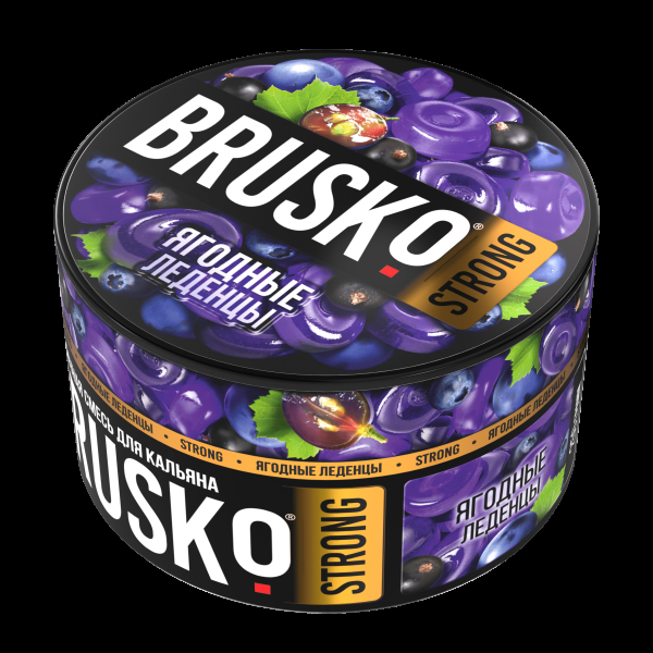 Смесь Brusko Strong ягодные леденцы  250 гр в Иркутске