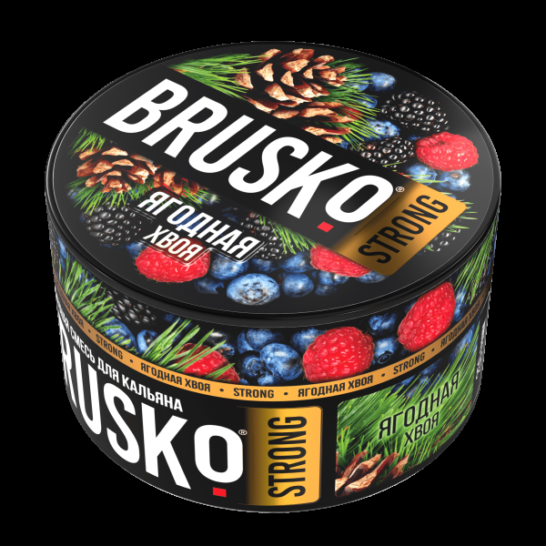 Смесь Brusko Strong ягодная хвоя  250 гр в Иркутске