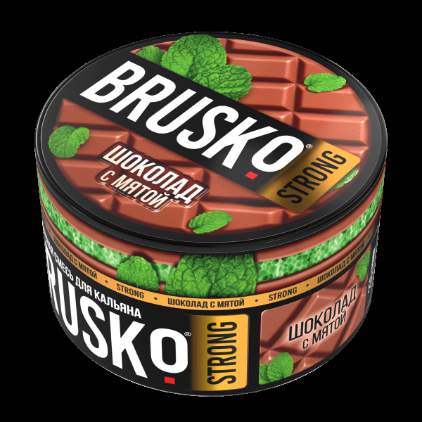 Смесь Brusko Strong шоколад с мятой  250 гр в Иркутске