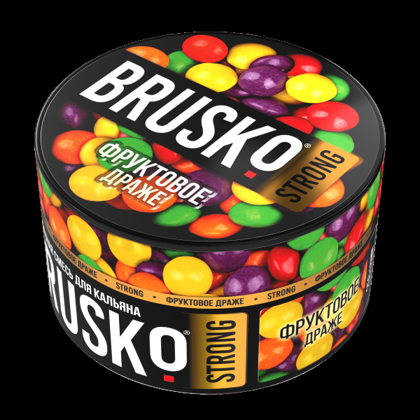 Смесь Brusko Strong фруктовое драже  250 гр в Иркутске