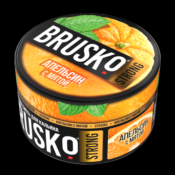 Смесь Brusko Strong апельсин с мятой  250 гр в Иркутске