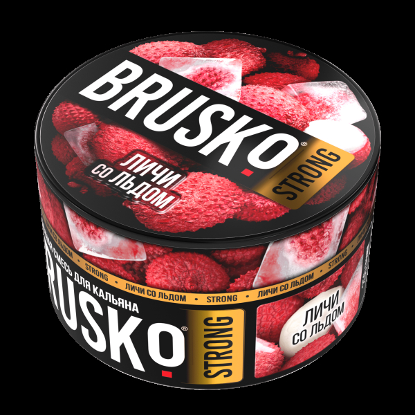 Смесь Brusko Strong личи со льдом  250 гр в Иркутске