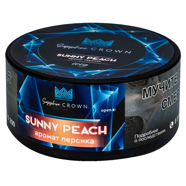 Табак Sapphire Crown Sunny Peach  100 грамм в Иркутске