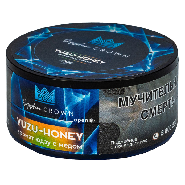 Табак Sapphire Crown Yuzu-honey  25 грамм в Иркутске
