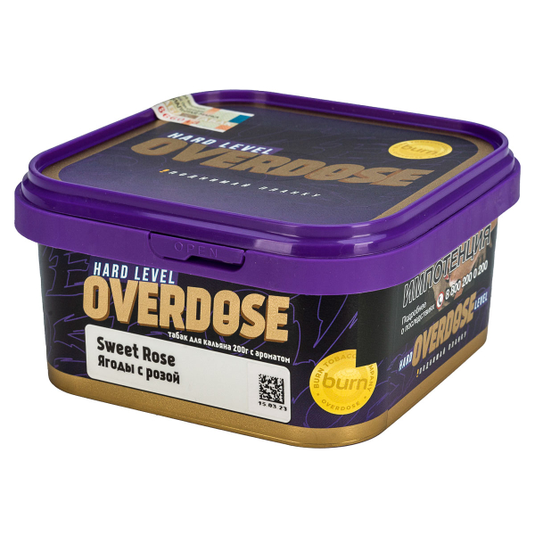Табак Overdose Sweet Rose  200 грамм в Иркутске